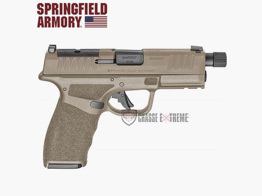 Pistola SPRINGFIELD ARMORY Hellcat Pro Osp TB 4.4" Cal 9X19mm Fde