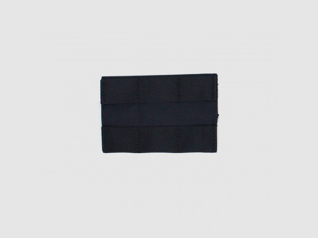 MOLLE Adapter Gürtel dreifach (Zentauron) (Made in Germany) - Schwarz