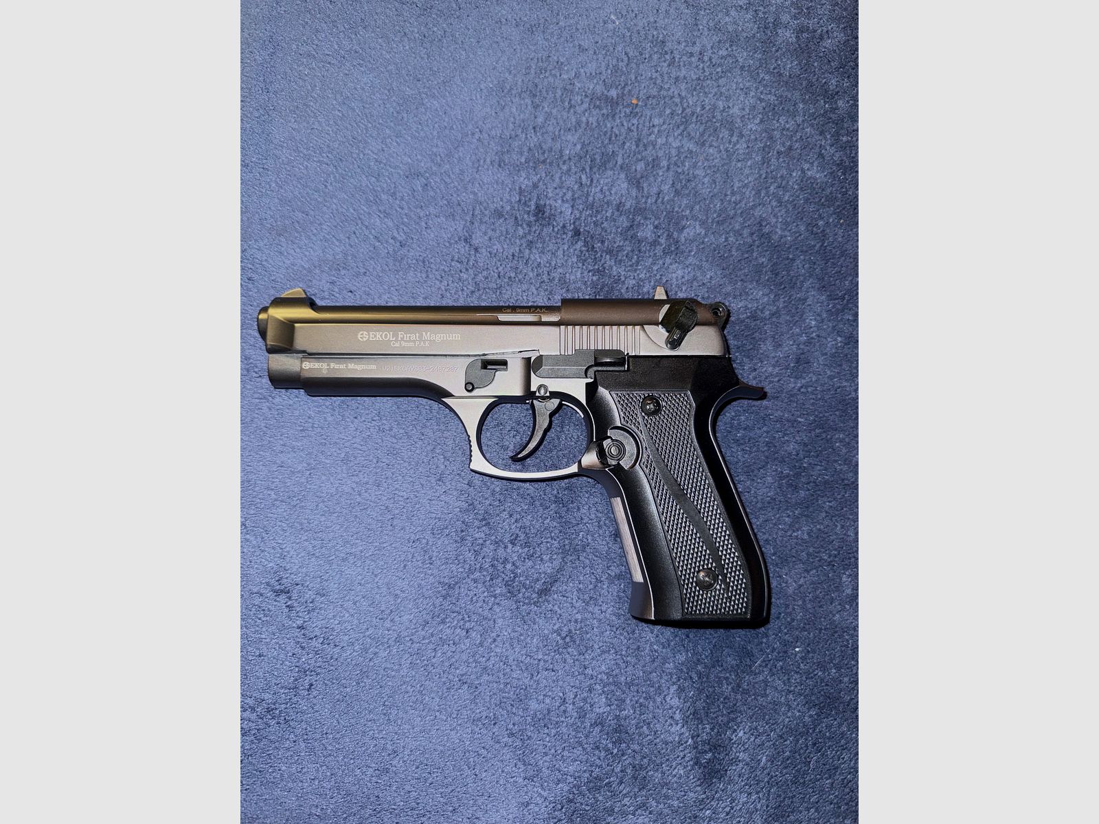 Ekol Firat Magnum Schrecksch. Pistool Kal. 9mm P.A.K. titan