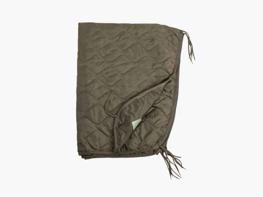 Doublure de poncho (couverture matelassée) - Olive - 210x150cm + sac de rangement