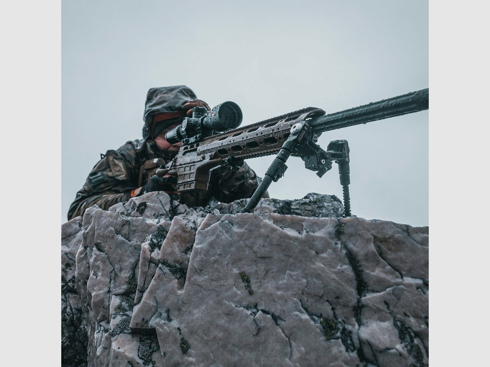 Bipied Spartan Valhalla | Bipied avec adaptateur Picatinny