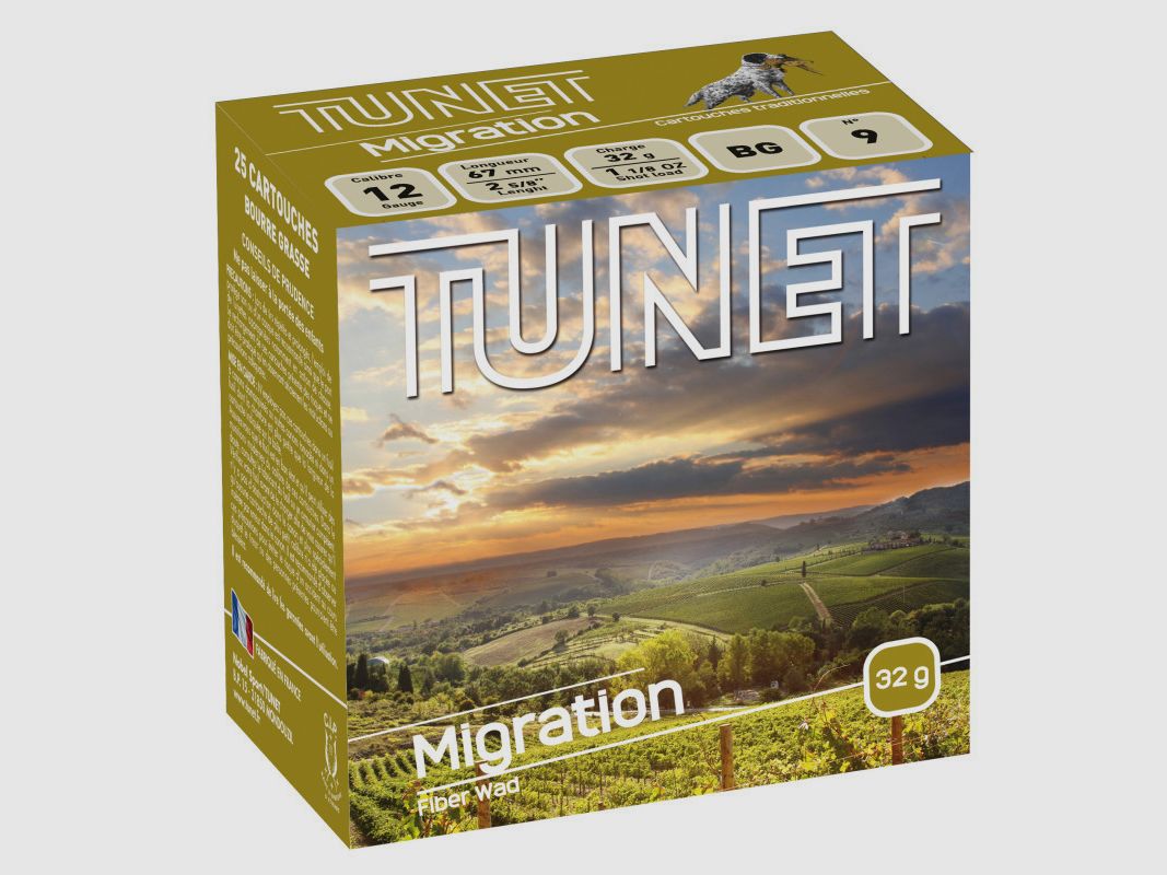 TUNET MIGRATION Kal. 20 N6 BG 28g X25