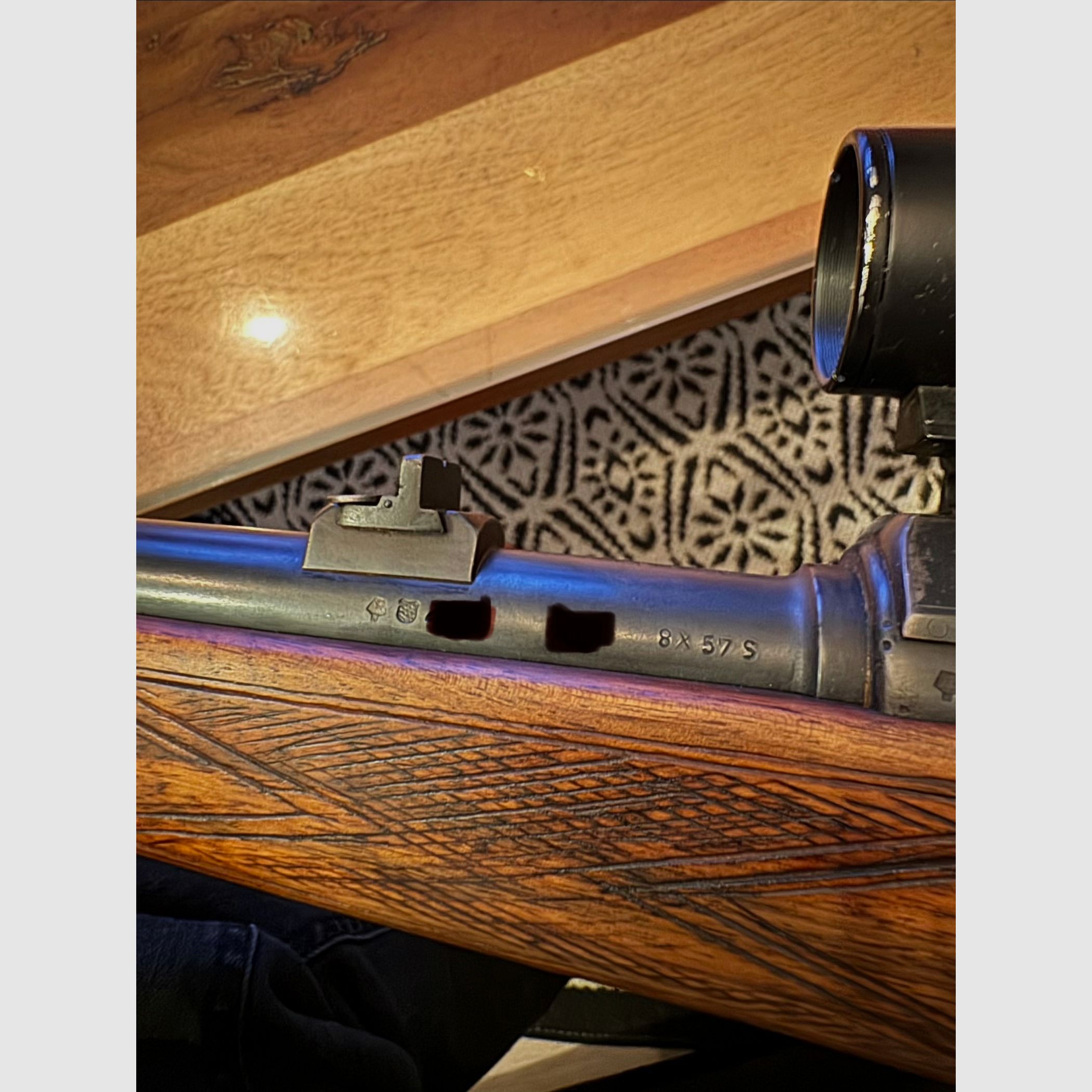 Repetierbüchse Bieber Kronach 8x57 IS – 98K / K98 – mit Zielfernrohr