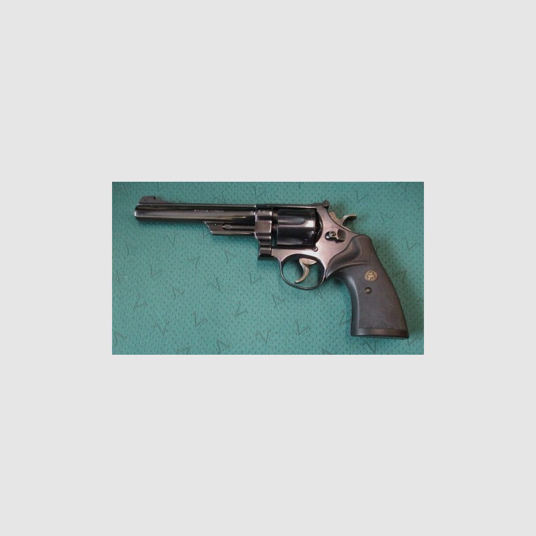 Revolver Smith & Wesson 25-2 Model of 1955 .45 Auto Rim or ACP with Clip 25-2
