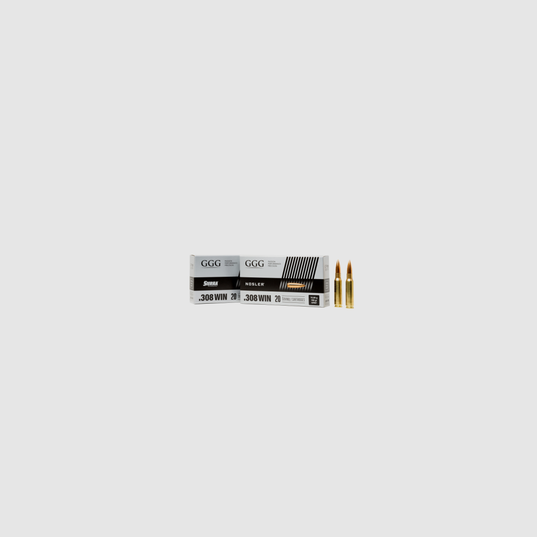 GGG-Munition cal. 308Win HPBT GPX13 168grn