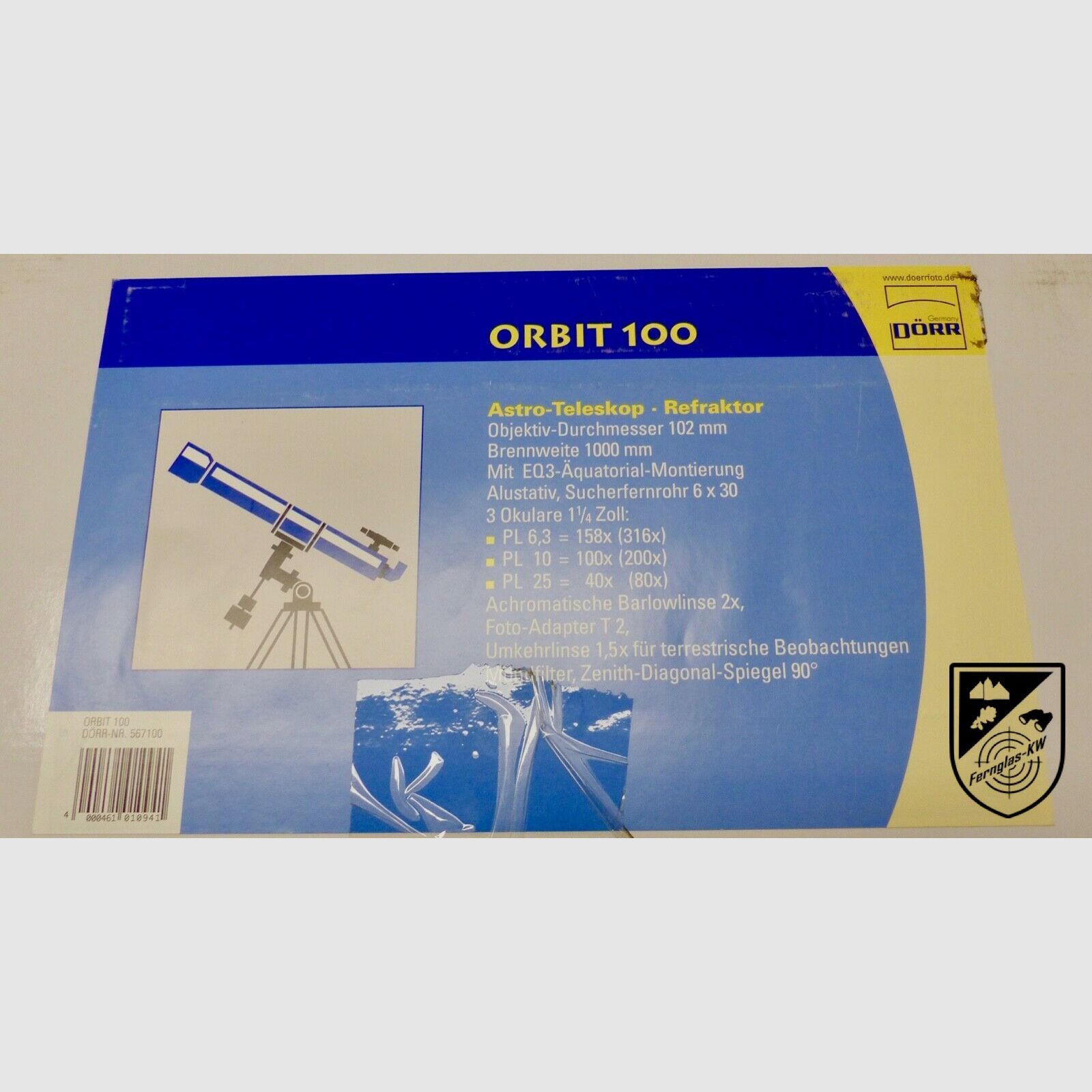 Dörr 567100 SPIEGELTELESKOP Orbit 100