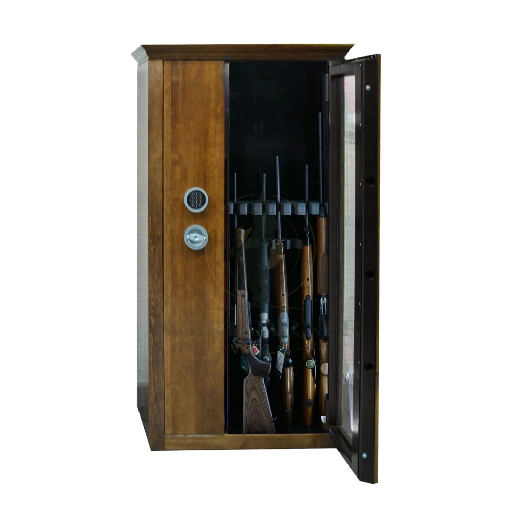 Wertgunner-Safe * 7 Langwaffen * Schloss elektronisch WW.GG.700.E dark wood, Bild 5 von 8