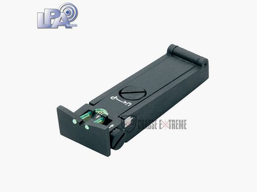 LPA Adjustable Height and Windage Sight with Fiber Optic Insert