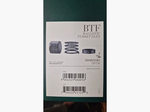 Swarovski Optik BTF Flexibler Ballistikturm