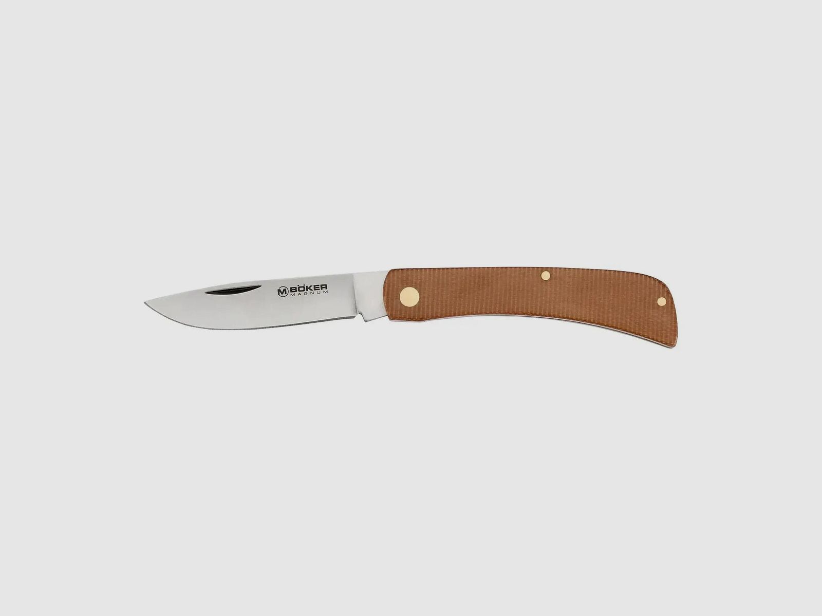 Magnum-messen Magnum zakmes Rangebuster Micarta bruin