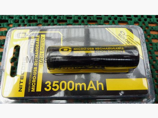 Nitecore Nitecore Li-Ion battery type 18650 - 3500mAh - NL1835R