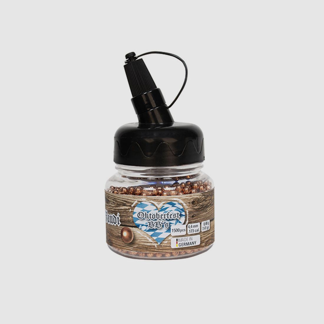 Diana Oktoberfest Kulki Okrągłe 4,4mm Pokryte Miedzią 1500 szt.