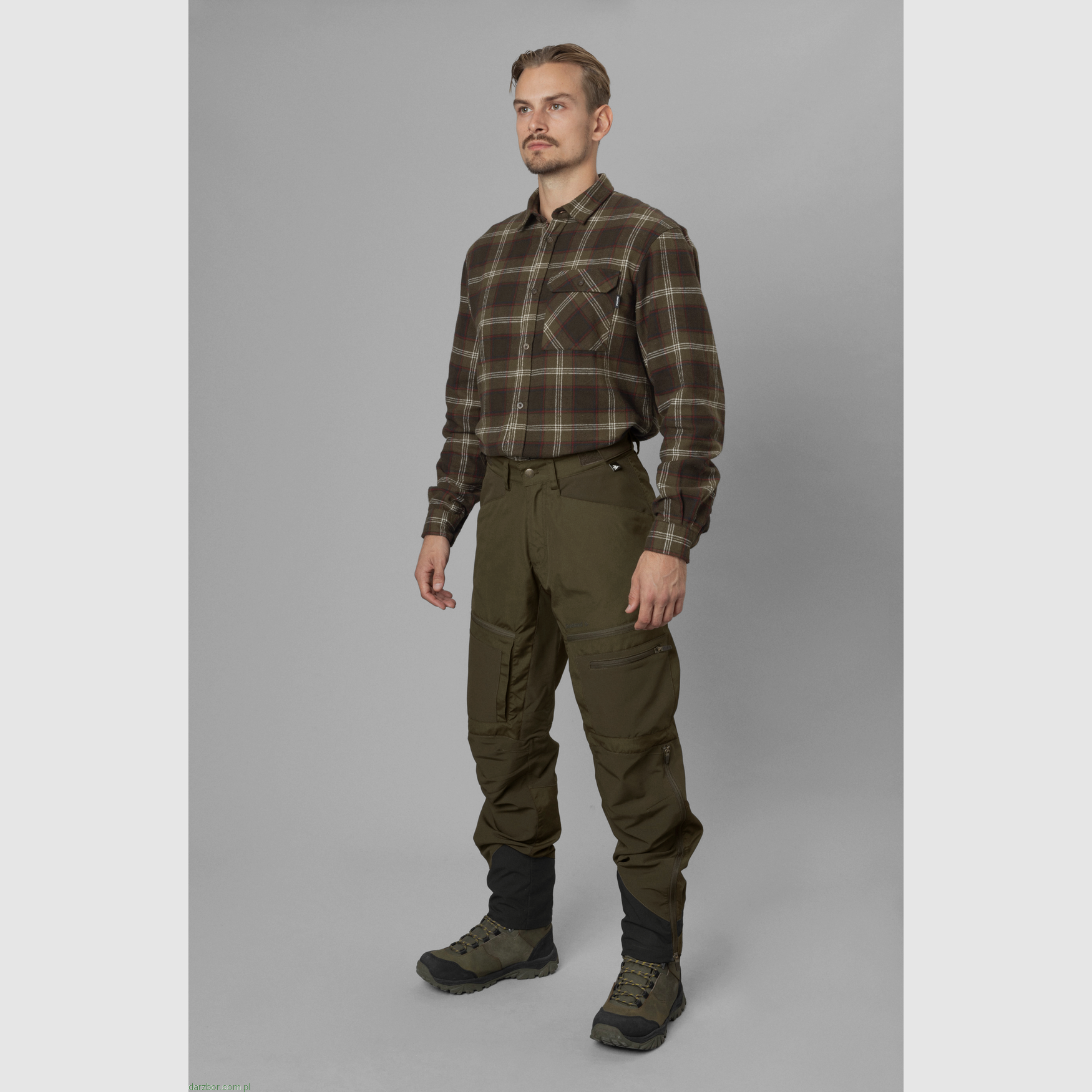 Koszula Seeland Glen Pine green check, billede 4 af 6
