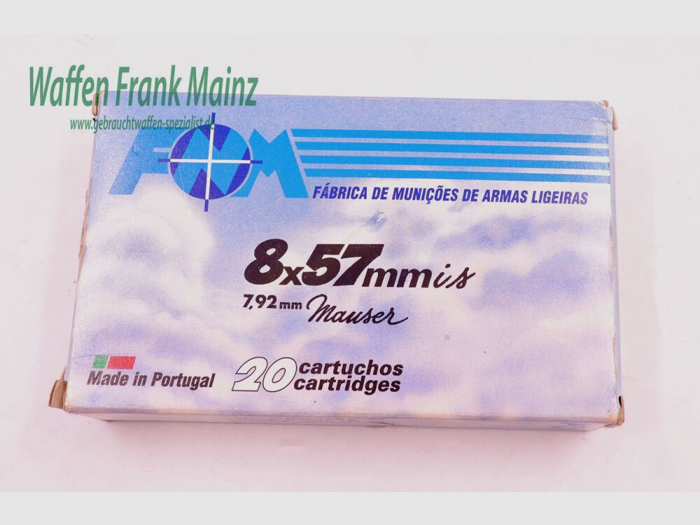 FOM, Portugal 12,8g HP/Match 8x57JS