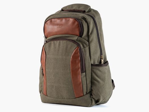 ZAINO IN CANVAS E ECO-PELLE 20L