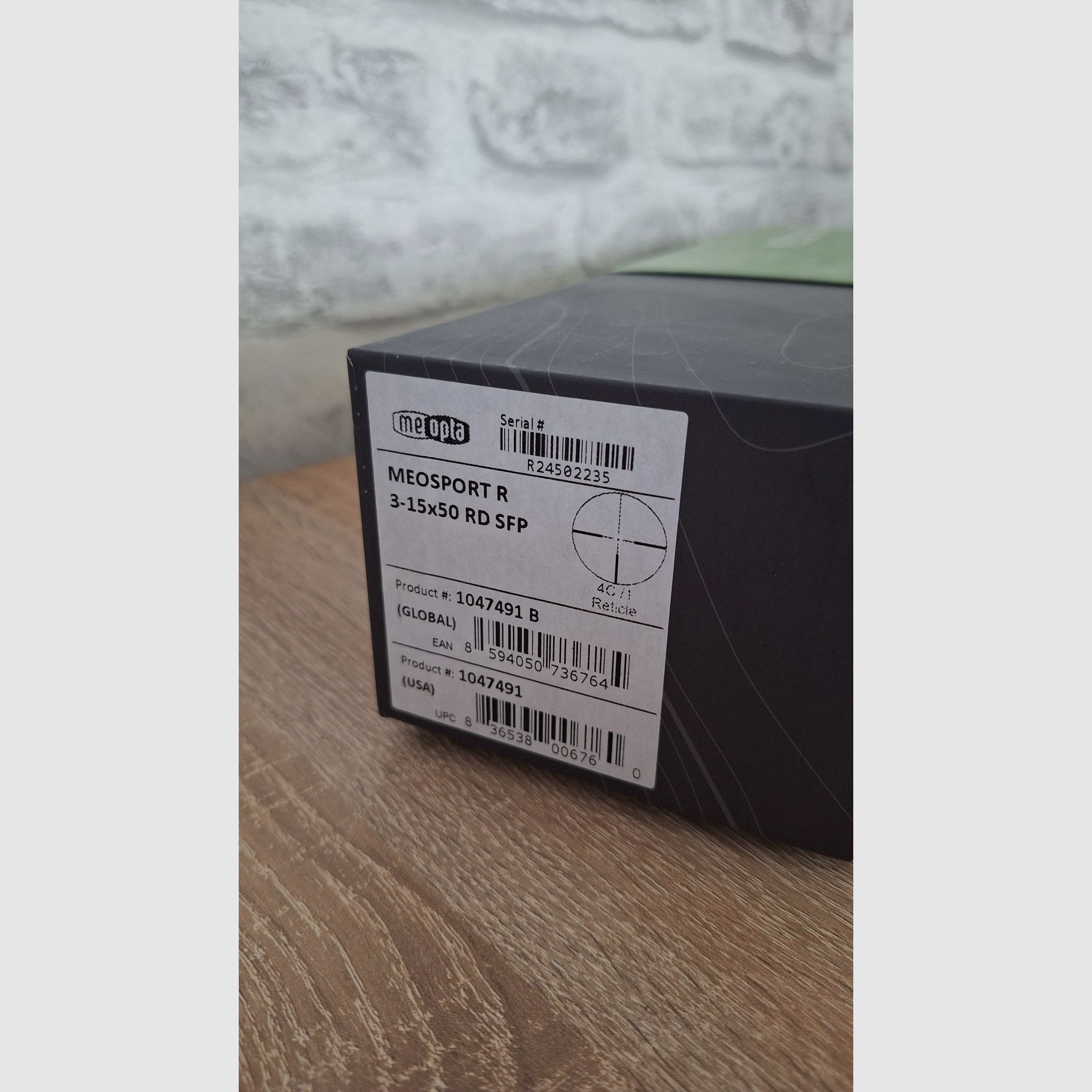 Meopta Zielfernrohr MeoSport R 3-15x50