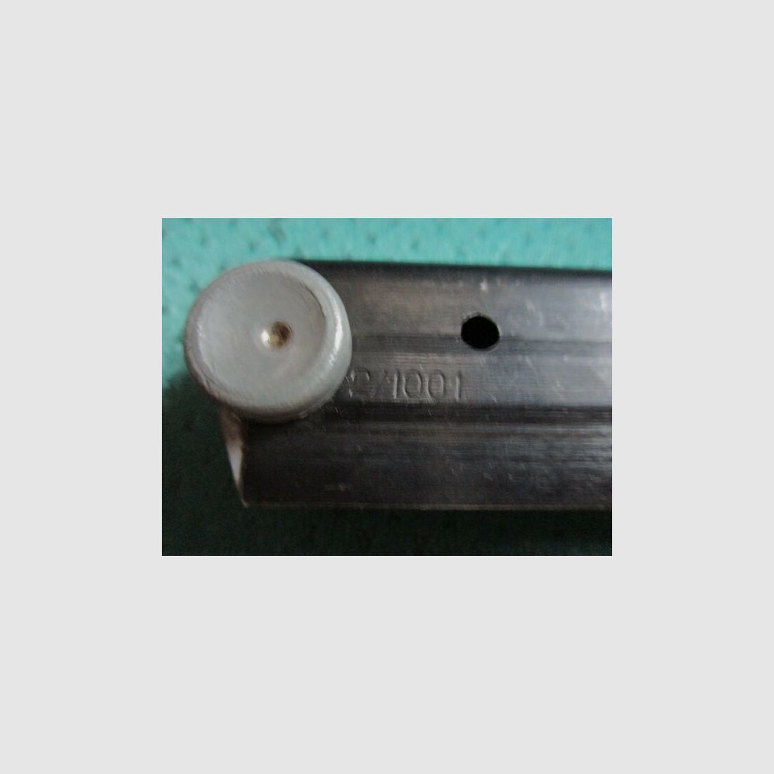 Pistol 08 of the People's Police Vopo with stamp 08