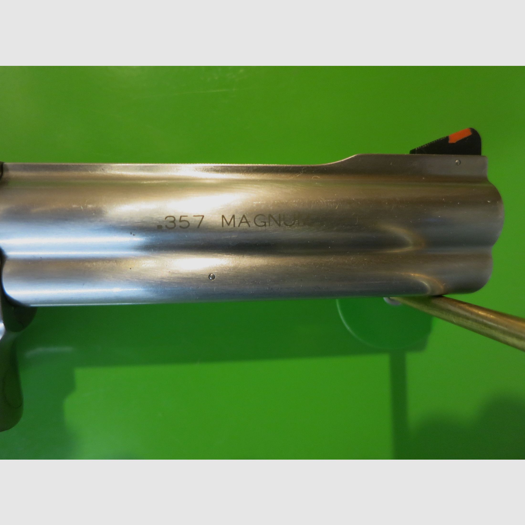 Smith&Wesson Mod. 627-0, WISCHO Target-Champion, .357 Magnum, 5,5" Lauf, stainless   #64-