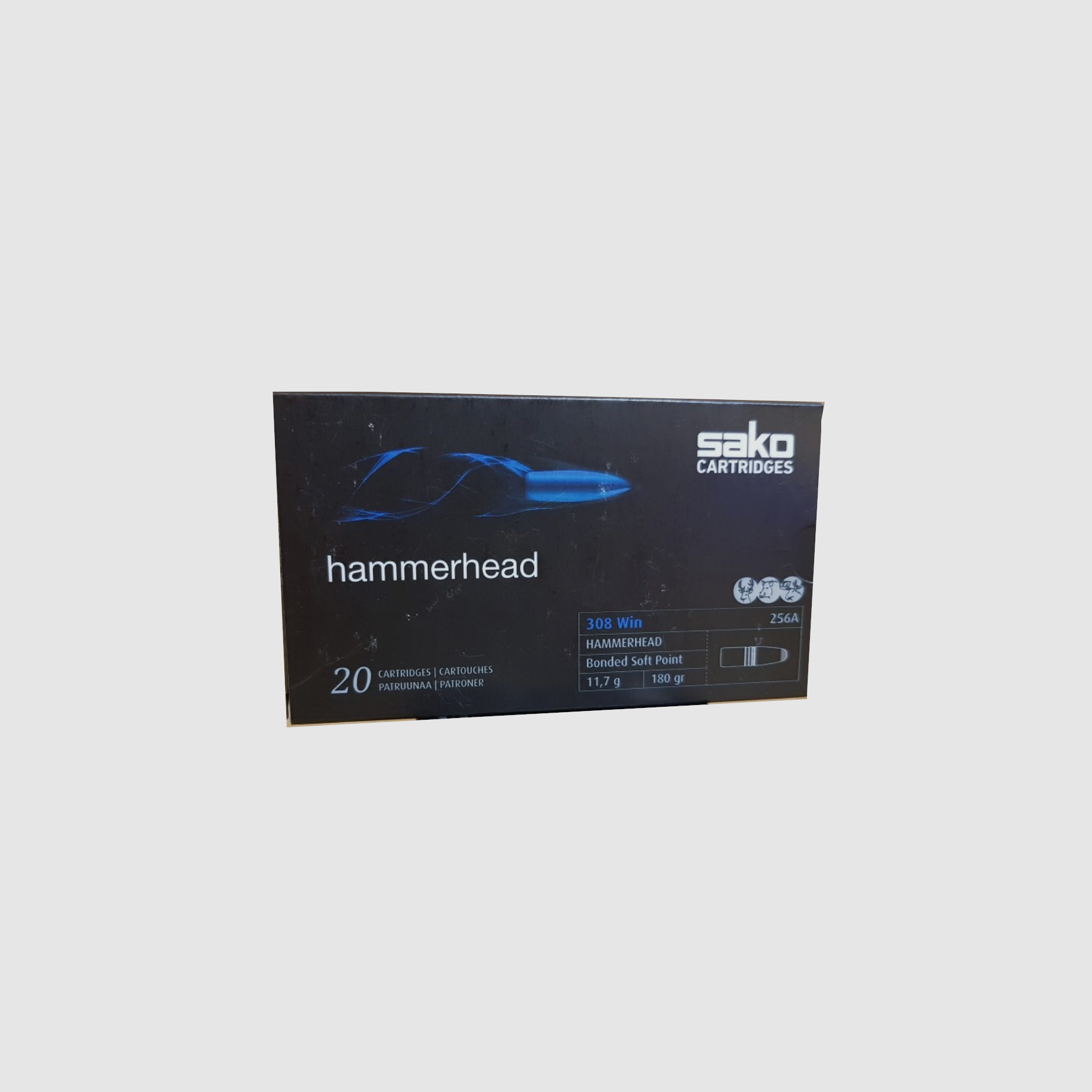 OGIVA SAKO CAL.30 – 7,62MM(308″) 180 GR. HAMMER HEAD