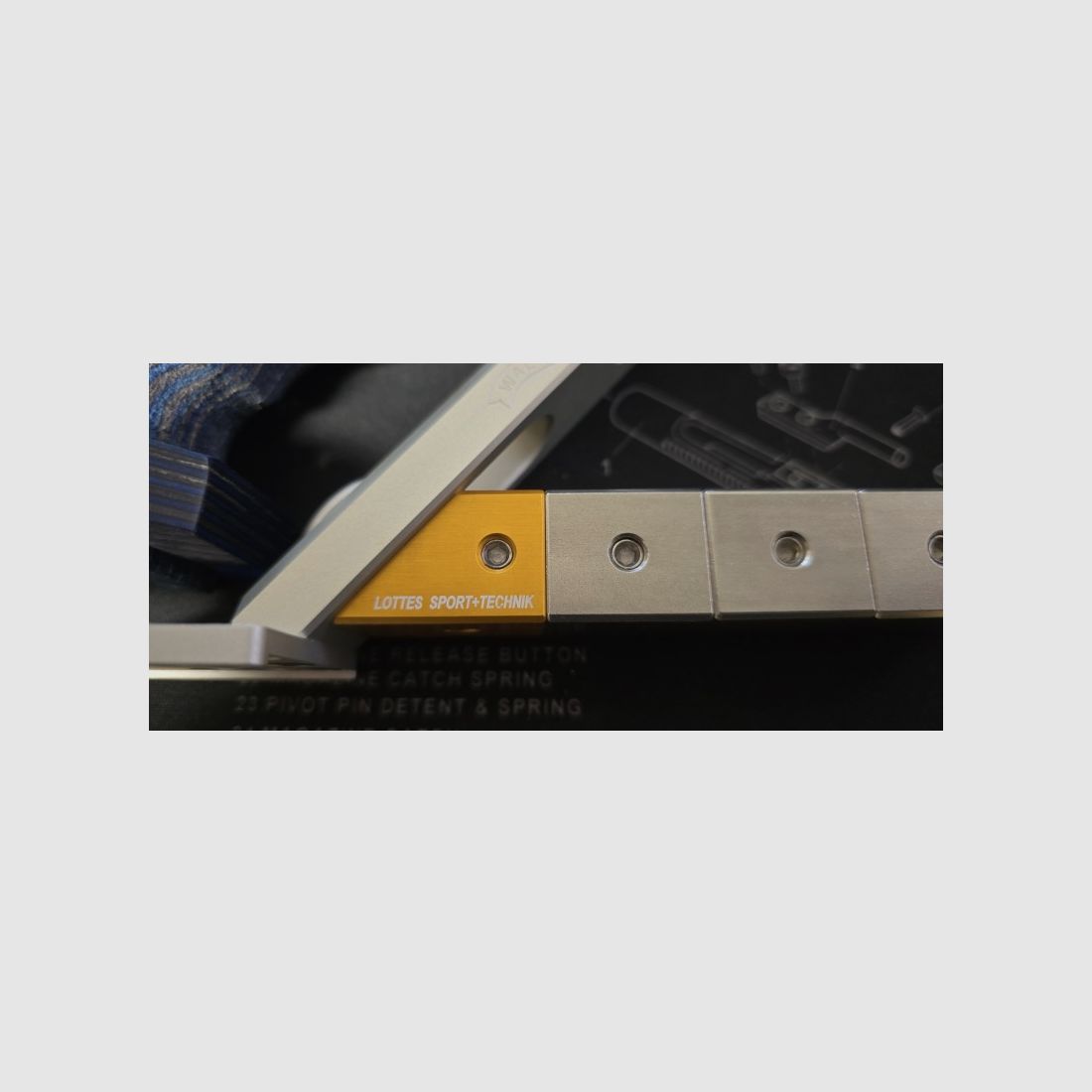 Luftpistole LP 400 Auflage