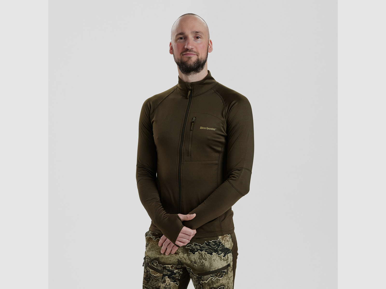 Excape Insulated Cardigan - Art Green – Größe: M