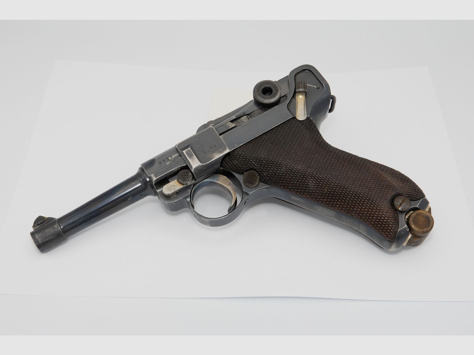 Pistole P 08 9mm Luger ERFURT 1912