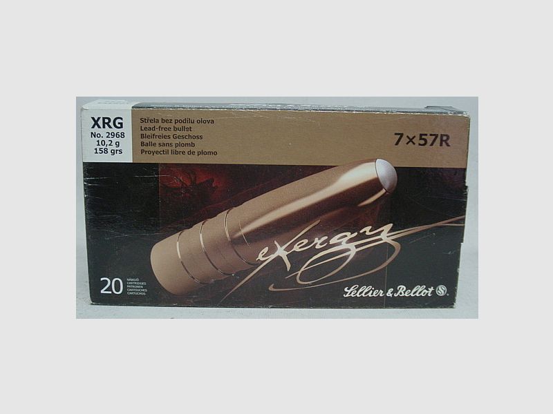 7x57R XRG exergy - 10,2g/158gr (a20)