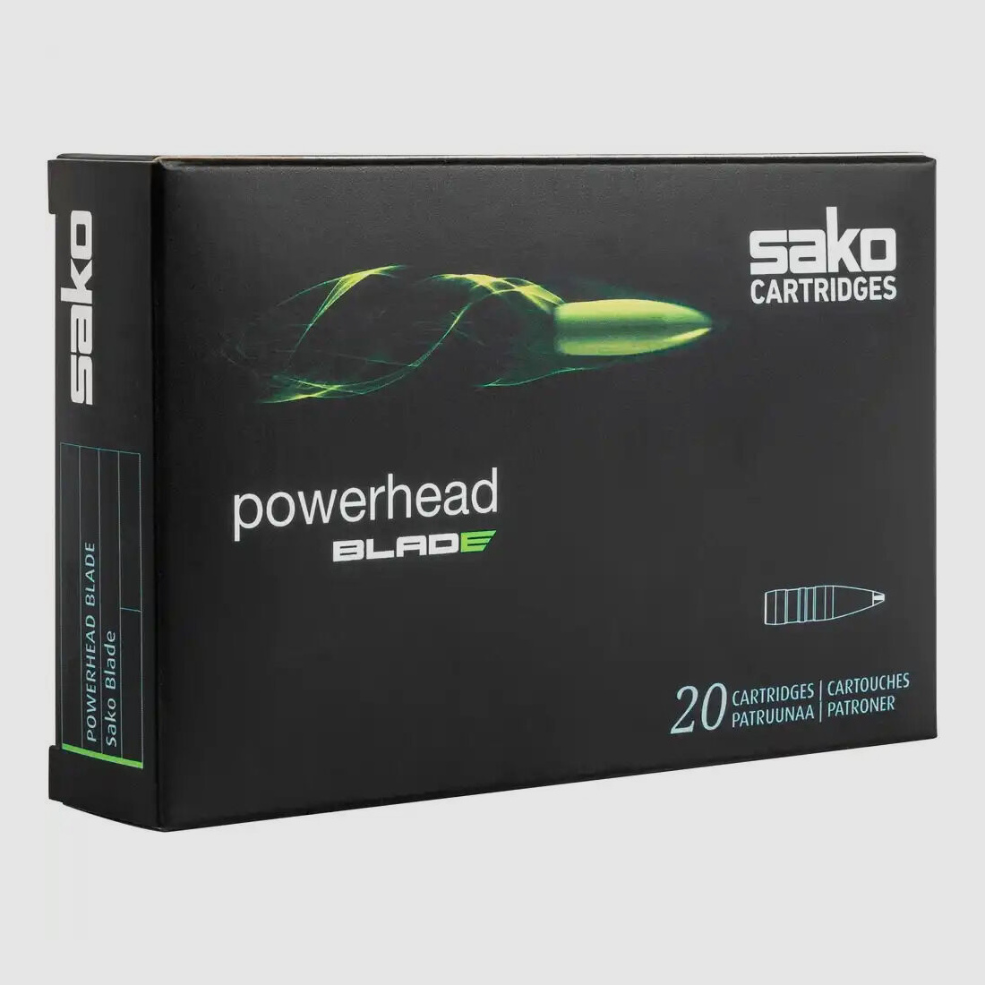 Sako PowerheadBlade 9,7g/150grs à20 .308 Win.