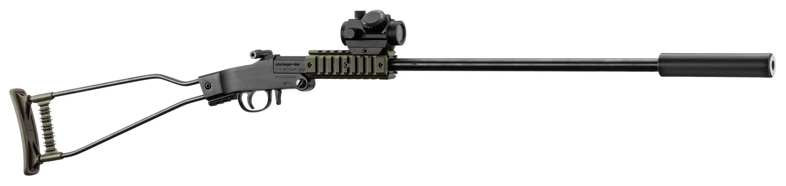 Pack Repetierbüchse Chiappa Little Badger 22 LR Grün OD, Bild 2 von 16