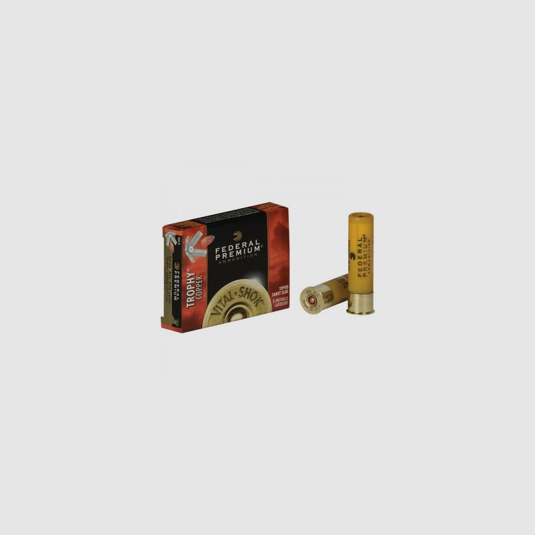 FEDERAL Patronen Kal.20 SLUG Magnum Trophy Copper P209