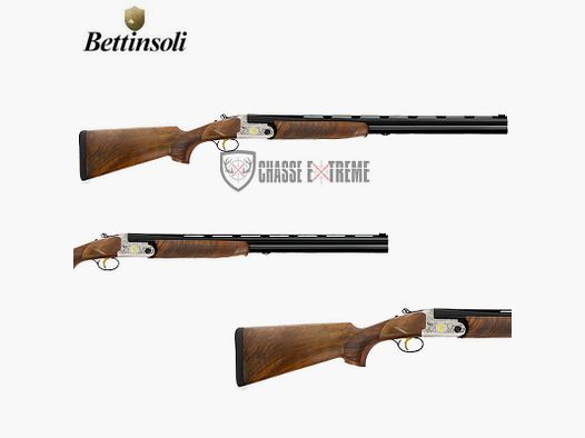 Bockdoppelflinte BETTINSOLI Rex 71cm Kal 12/76