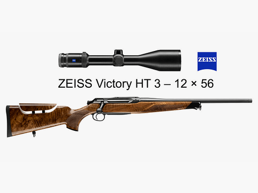 J.P. Sauer & Sohn Sauer 505 Ergo Lux Repetierbüchse HQ3 Ausstattungspaket Elegance + VSR | 8.5x55 Blaser | ZEISS Victory HT 3-12x56