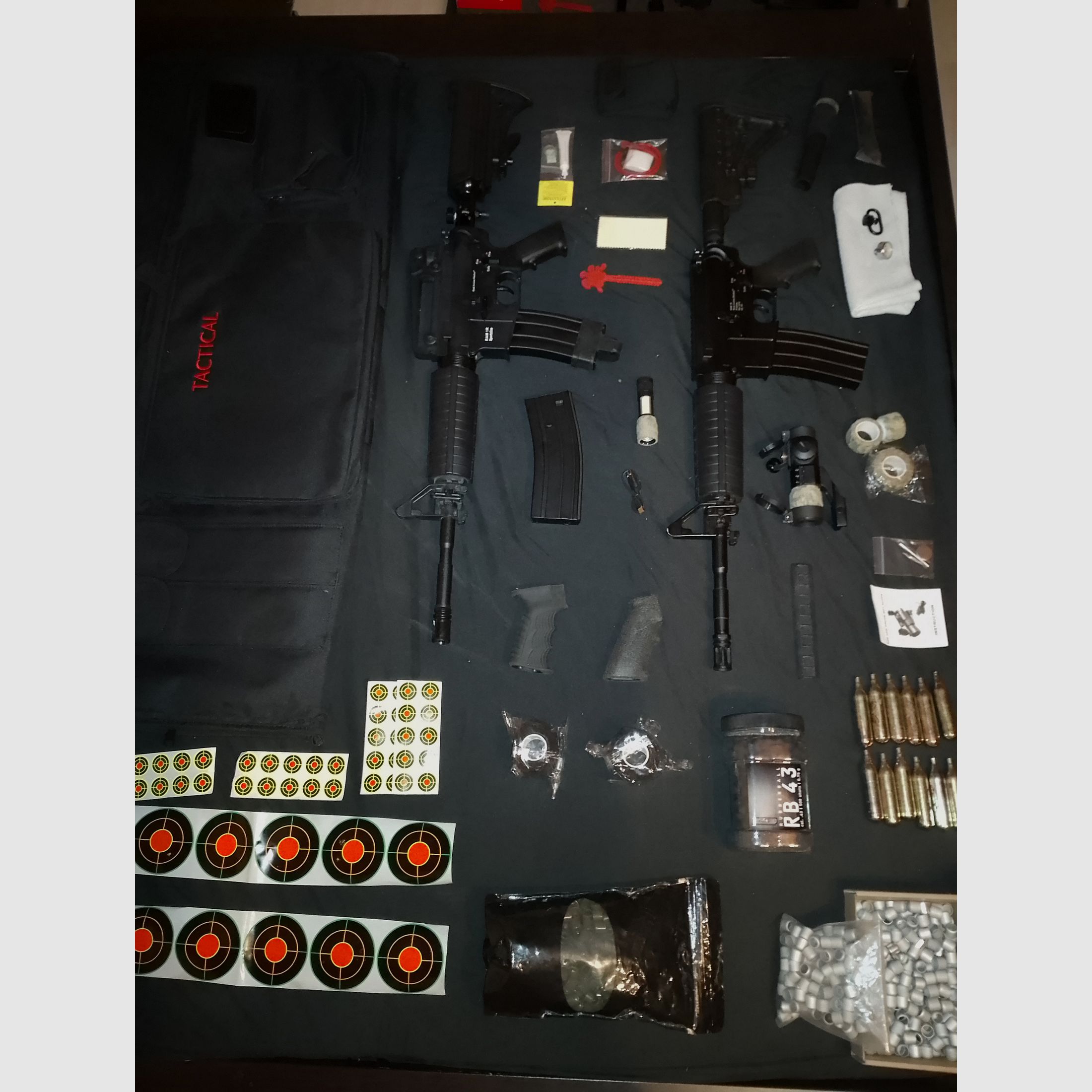 Aus Sammlung 2x .43 RAM Makierer Sturmgewehr 1R Gewehr Umarex CO2 Druckluft Set Tausch inzahlungsnahme PCP Luftgewehr Pressluft 