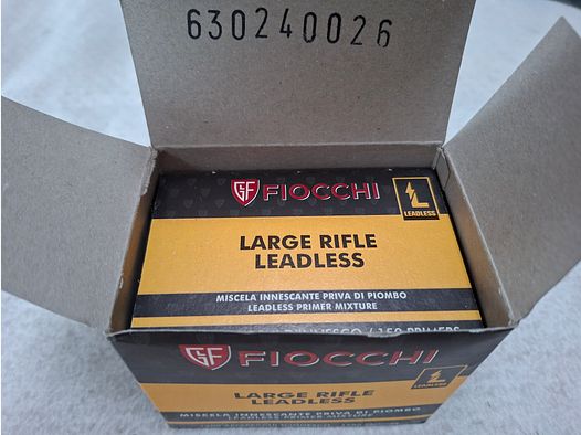 Fiocchi Large Rifle Leadless Primers amorces