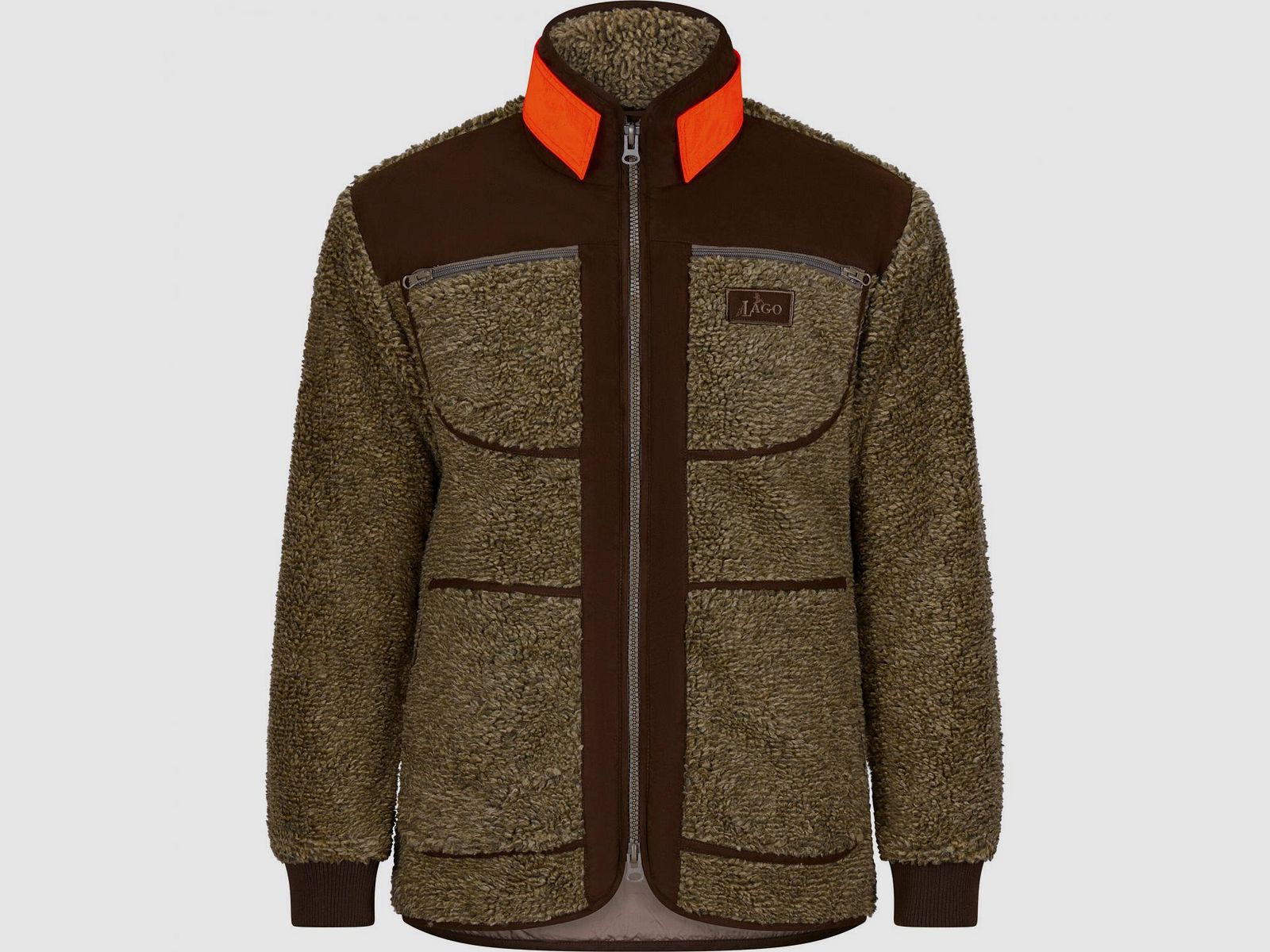Faserpelzjacke Hakon Herren (Oliv)