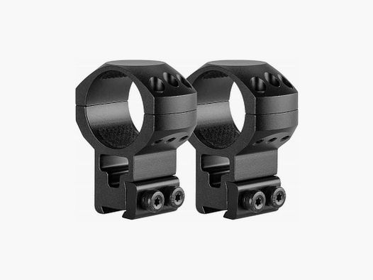 Hawke Tactical Ring Mount 9-11mm / 3/8” Dovetail Ø30 mm Extra Hoog Hoogte 23 mm