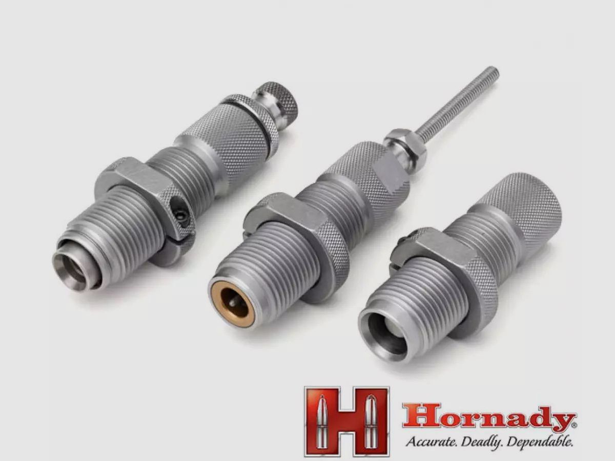 HORNADY Custom Grade 3 Die Set 9mm Luger – 9×21