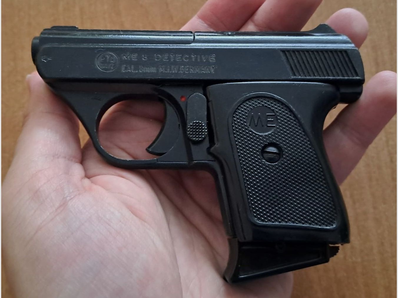 Rare ME 8 Detective 8mm bang in PTB 100/2 in packaging!