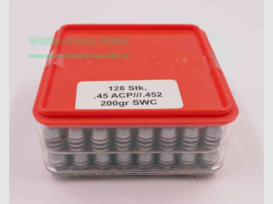 Vari produttori di proiettili FFW (fatti a mano) .45 ACP (.452)