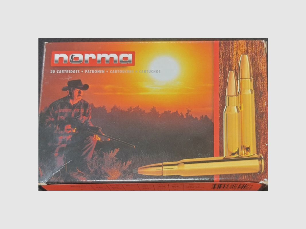 NORMA 7,62 RUSS 180 GRAIN SPITZGESCHOSS ALASKA