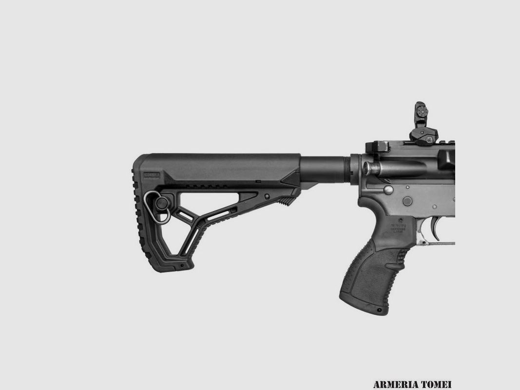 FAB DEFENSE – FOLDING STOCK “GL CORE” BLACK FOR M4/AR15, image 2 of 2