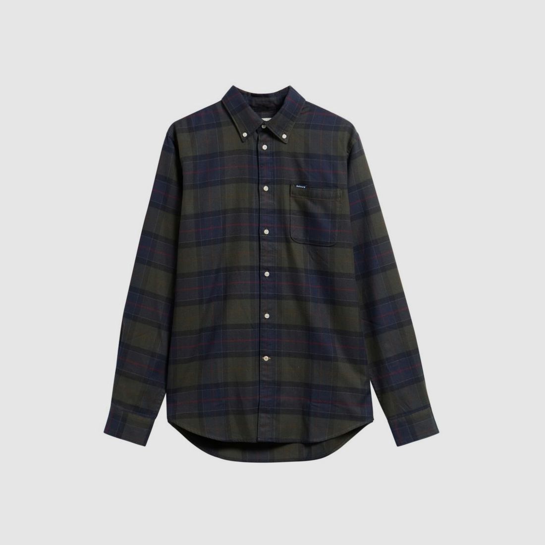 Barbour H-Shirt Keyhole | shadow classic tartan, image 2 of 4