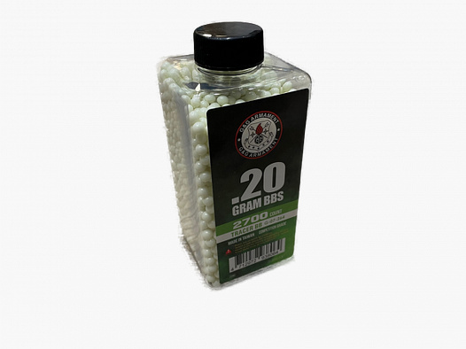 G&G TRACER BB 6MM - 0,20G - 2700 SCHUSS - GREEN