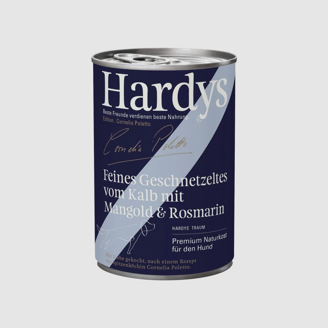 Hardys Manufraktur Ed. Cornelia Poletto Feines Geschnetzltes vom Kalb mit Mangold 400g