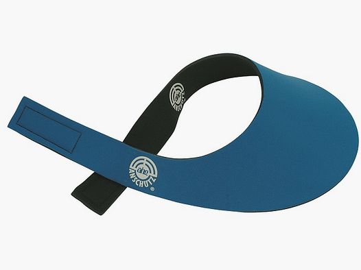 AHG-Anschütz berretto/fascia da tiro in neoprene blu