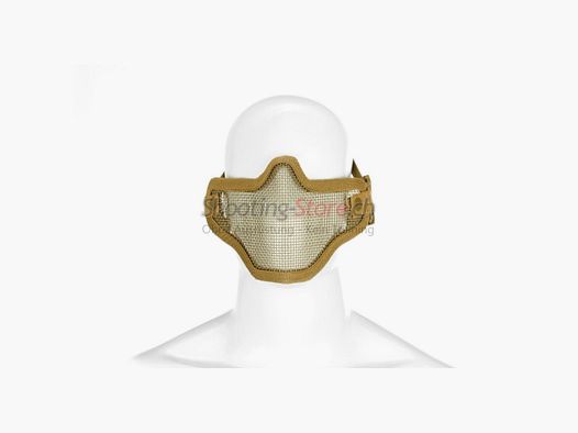 Invader Gear Steel Half Face Mask Tan