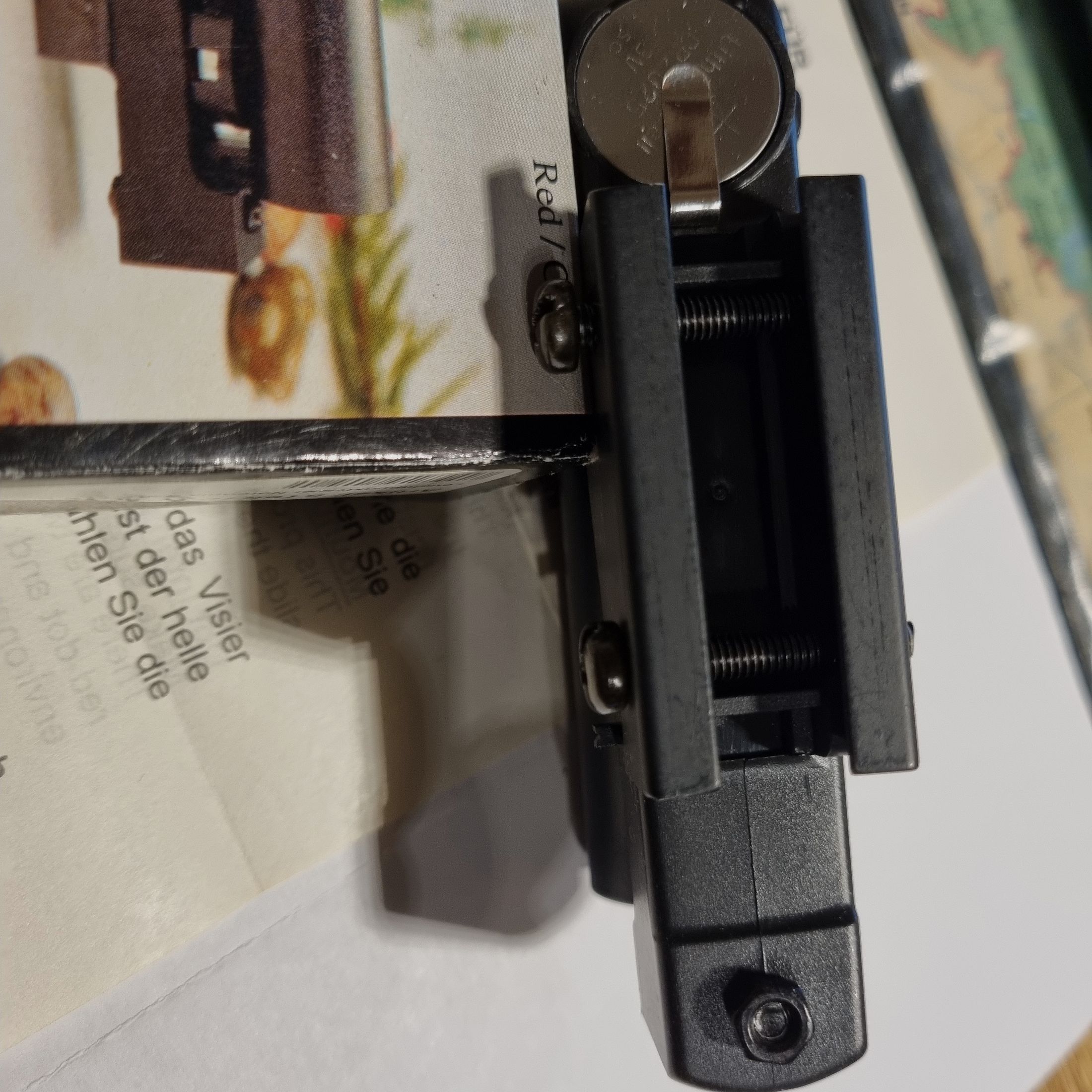 2 unidades de red dot sights Norconia Germany R 201-1 L, sistema de mira de punto para rifle de aire