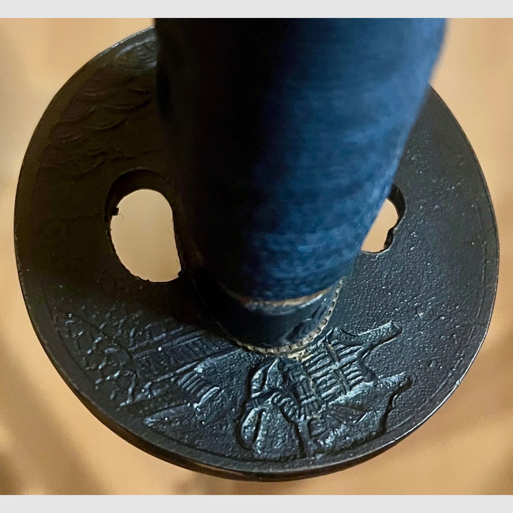 Dernière légende Mikusa 4000 Katana — 73 cm Nagasa / lame différentiée pliée / rare de collection (pas Hanwei / Paul Chen Cold Steel Tozando Nosyudo Minosaka Kaneie Yoshindo Yoshihara) Bugei Citadel première Oni Forge, image 10 sur 10