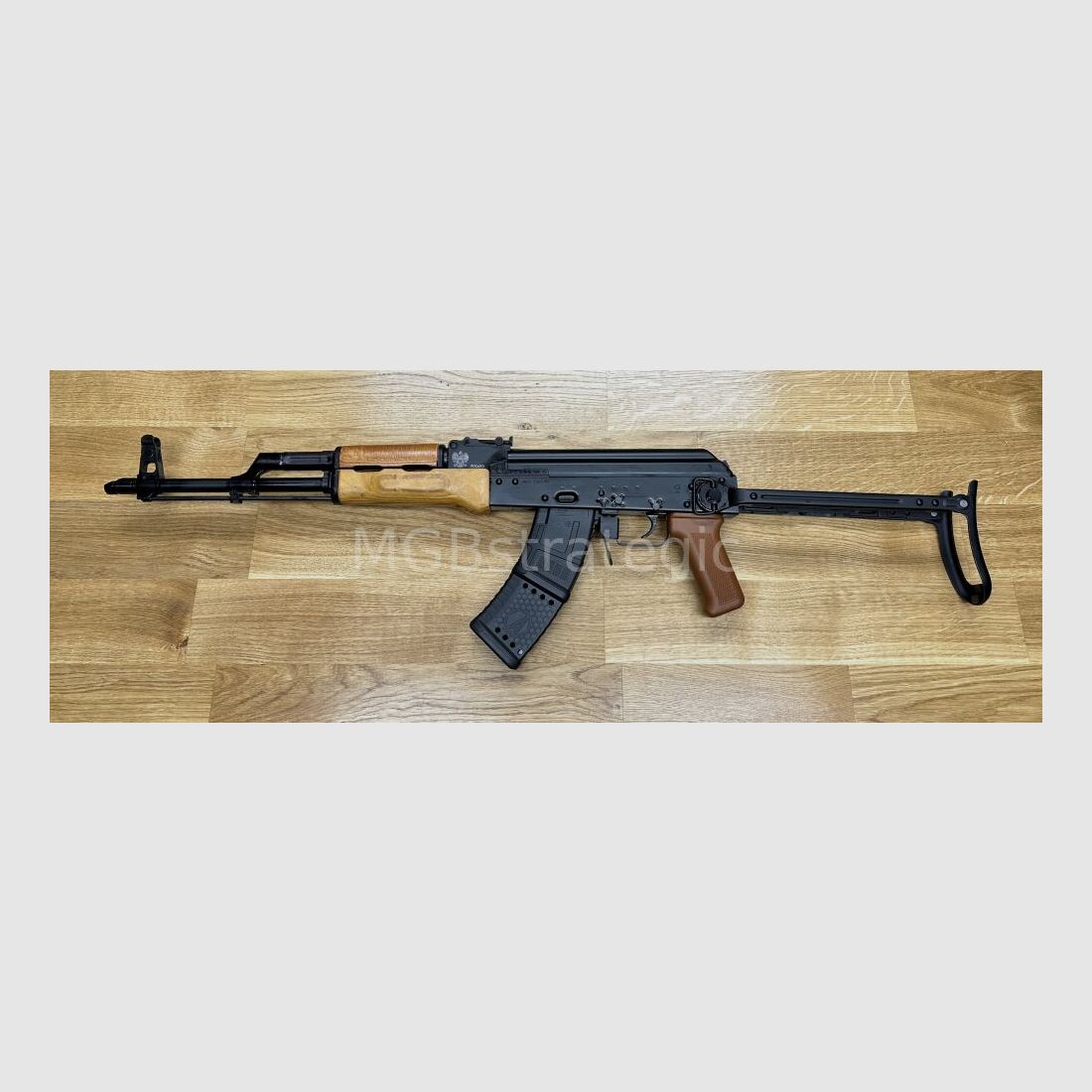 WBP Jack - halbautom. Büchse 7,62x39 - System AKM AKMS AK47 AK74 Unterklappschaft - Bajonett kann montiert werden - Made in Poland - ziviler Radom Lauf kalt gehämmert, geschmiedet und hartverchromt