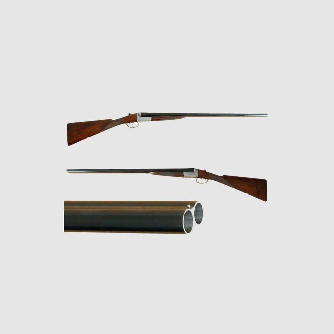 Fusil à deux canons Webley & Scott, cal. 12/65